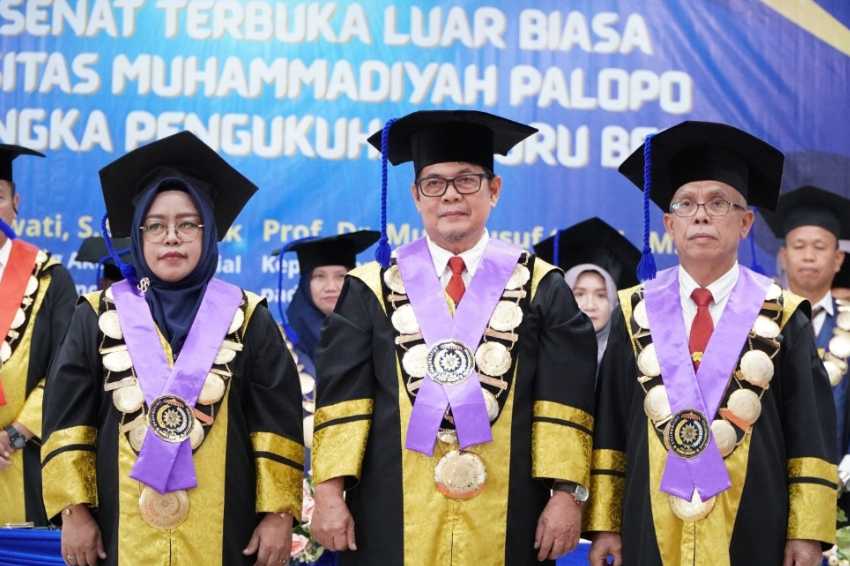 Prof. Rahmawati Resmi Dikukuhkan sebagai Guru Besar UMPalopo Bidang Akuntansi